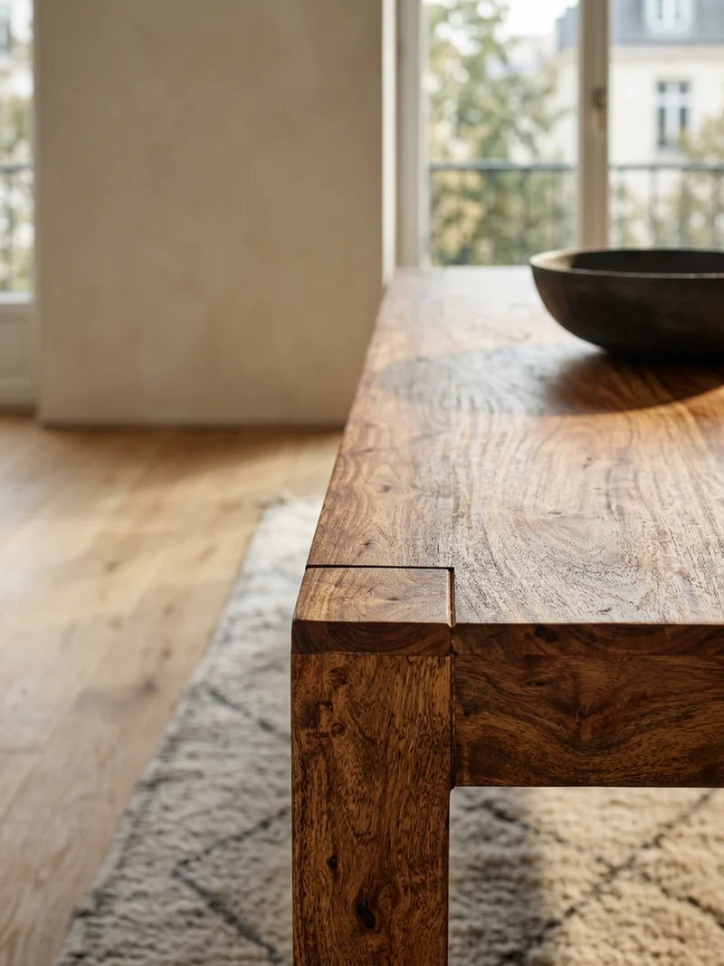 Sitzbank Massivholz Landhausstil handgefertigt