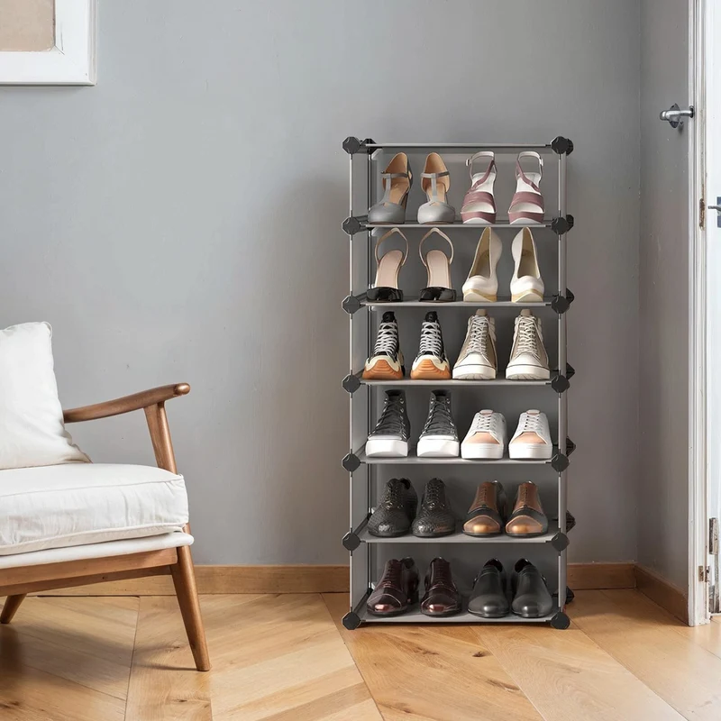 Regalsystem für Schuhe mit 10 Fächern