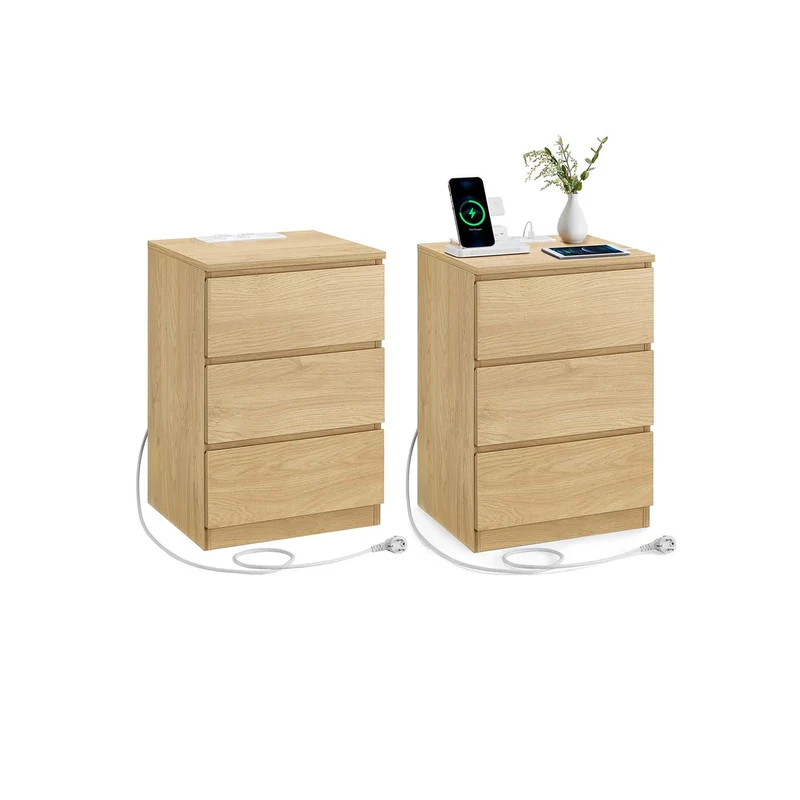 Beistelltisch 3 Schubladen modern