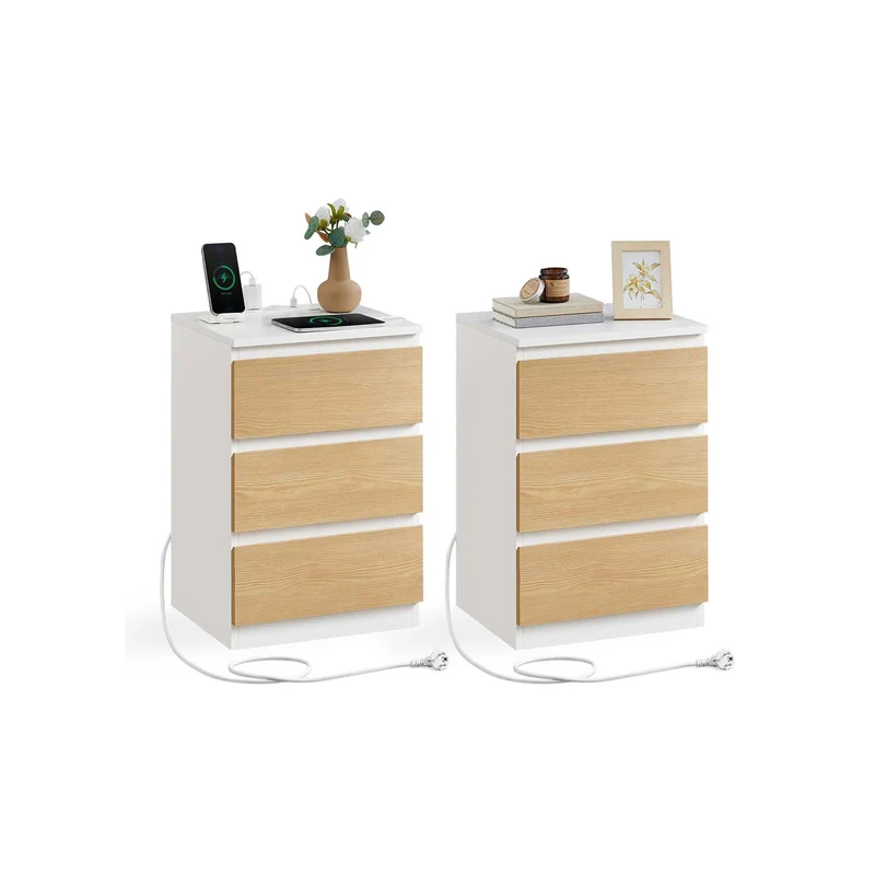 Beistelltisch 3 Schubladen modern