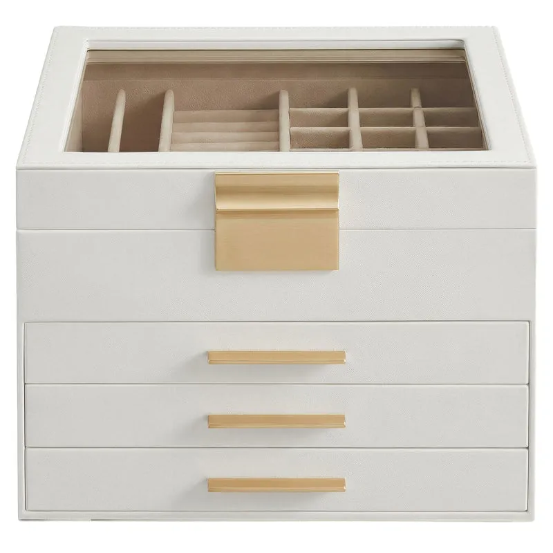 Schmuckbox mit Glasdeckel