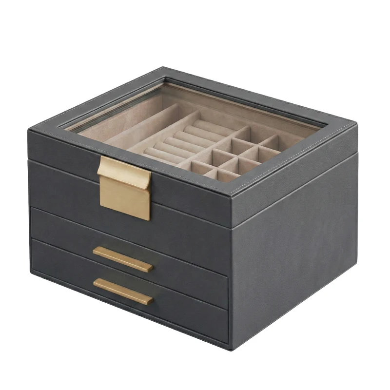 Schmuckbox mit Glasdeckel