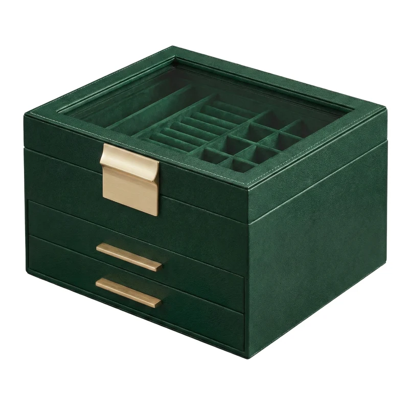 Schmuckbox mit Glasdeckel