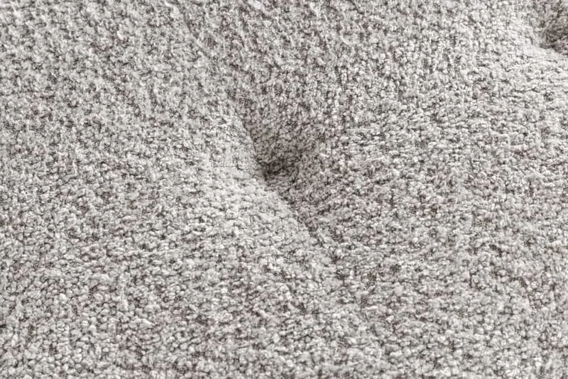 Moderne Sitzbank BELLE 100cm champagner Bouclé Interieur-Tipp