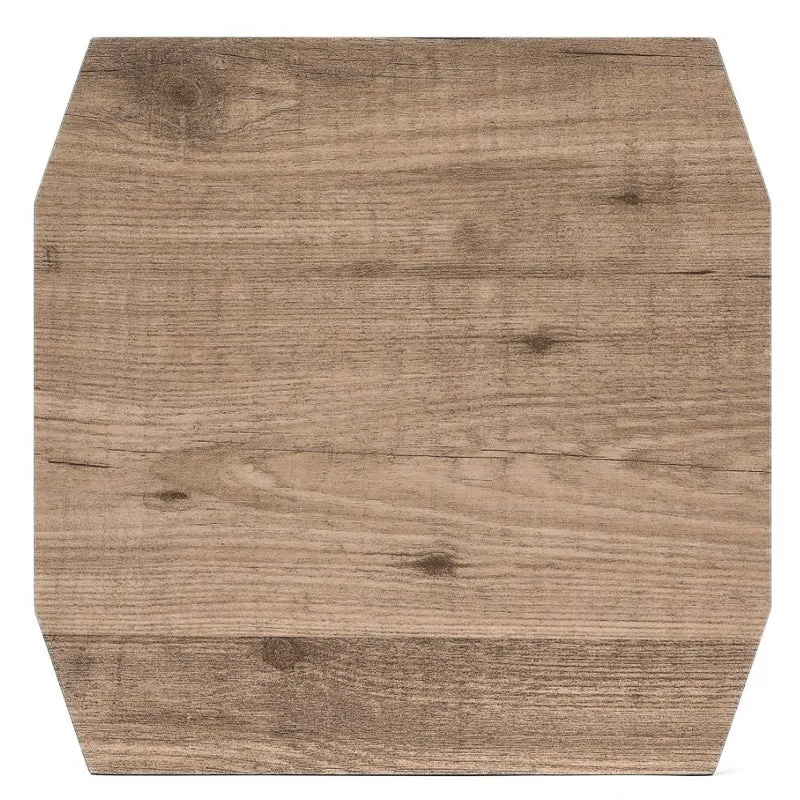 Moderner Beistelltisch TRAVERSO 40cm Industrie-Look taupe schwarz
