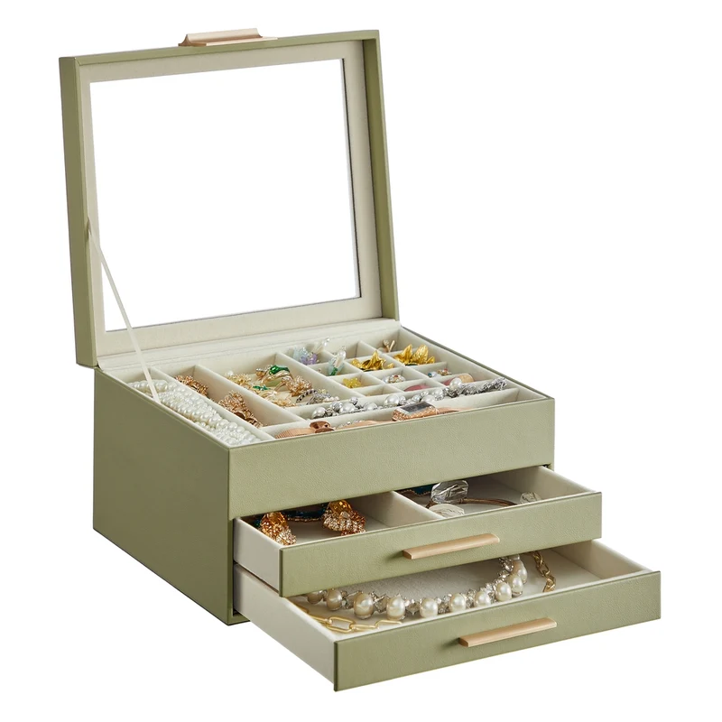 Schmuckbox mit Glasdeckel