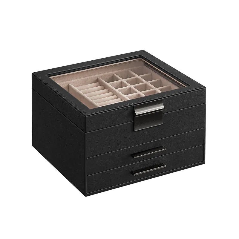 Schmuckbox mit Glasdeckel