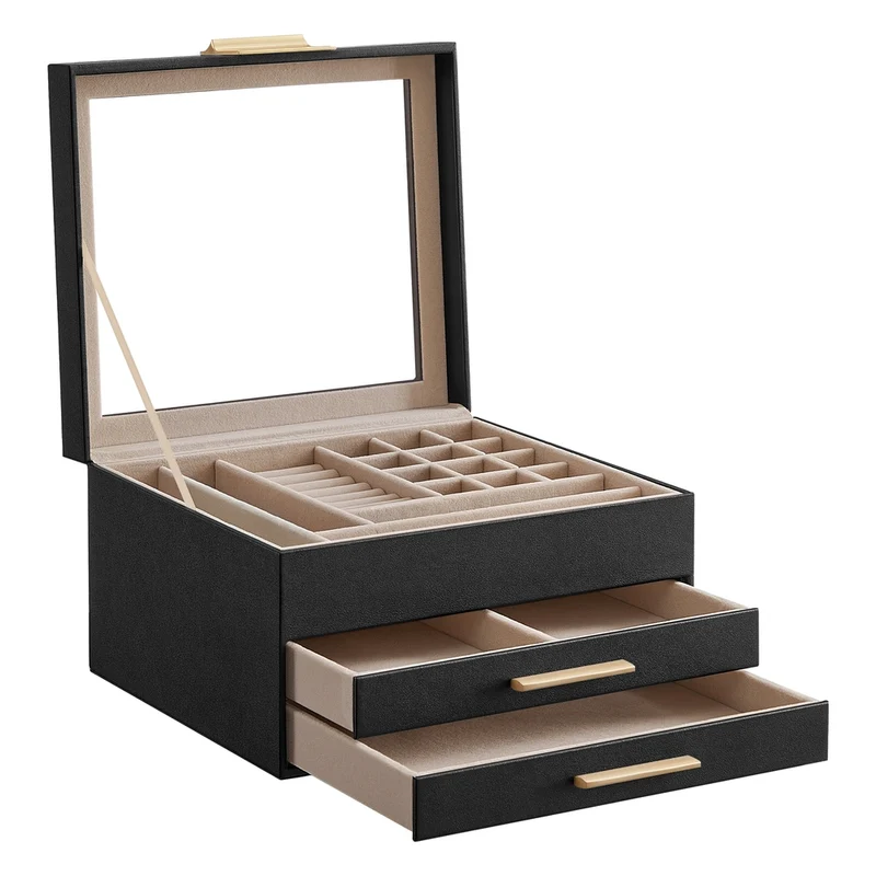 Schmuckbox mit Glasdeckel