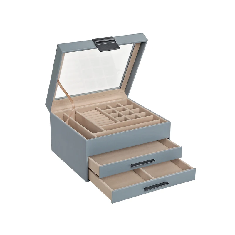 Schmuckbox mit Glasdeckel