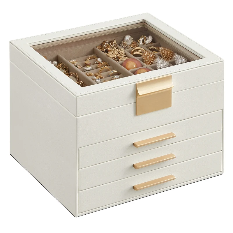 Schmuckbox mit Glasdeckel