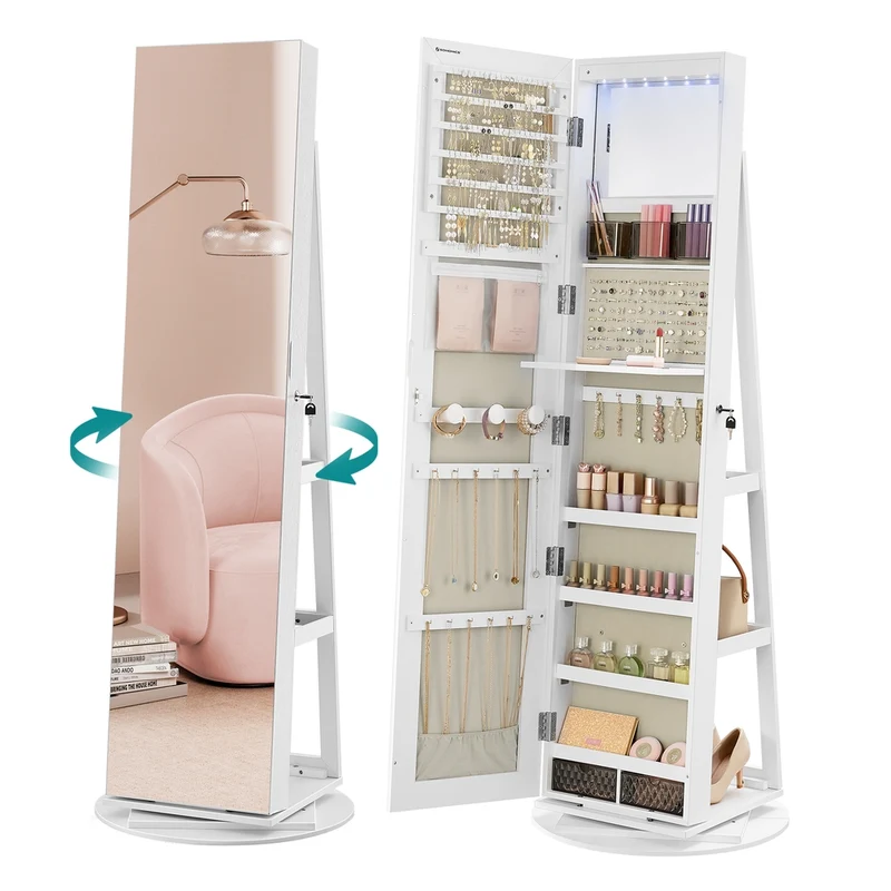 Schmuckschrank mit Spiegel