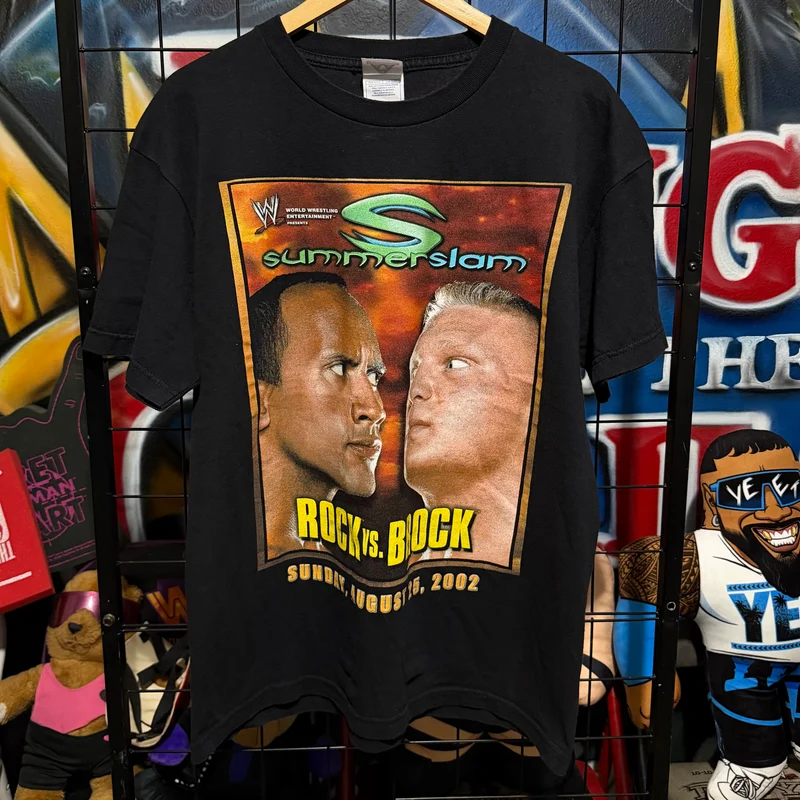 2002 Rock vs Brock SummerSlam