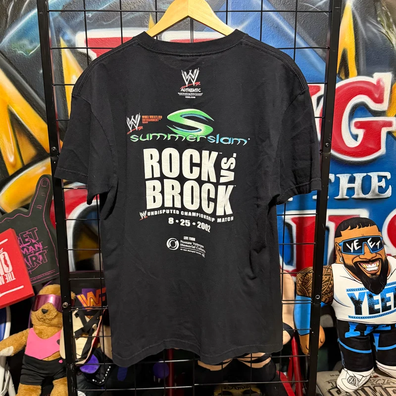 2002 Rock vs Brock SummerSlam