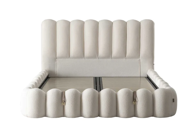 Bambi Vanilla Dream Boxspringbett-Set Viskose Baumwolle Naturfaser 34cm H3