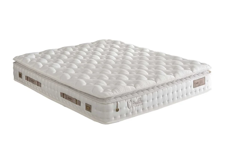 Bambi Vanilla Dream Boxspringbett-Set Viskose Baumwolle Naturfaser 34cm H3