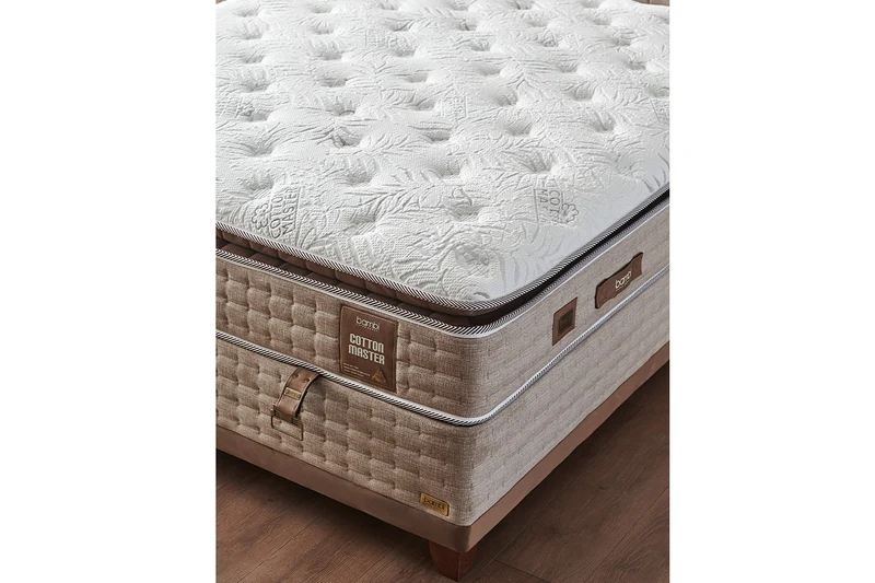 Bambi Cotton Master Boxspringbett Set Doppel-Taschenfederkern 34cm