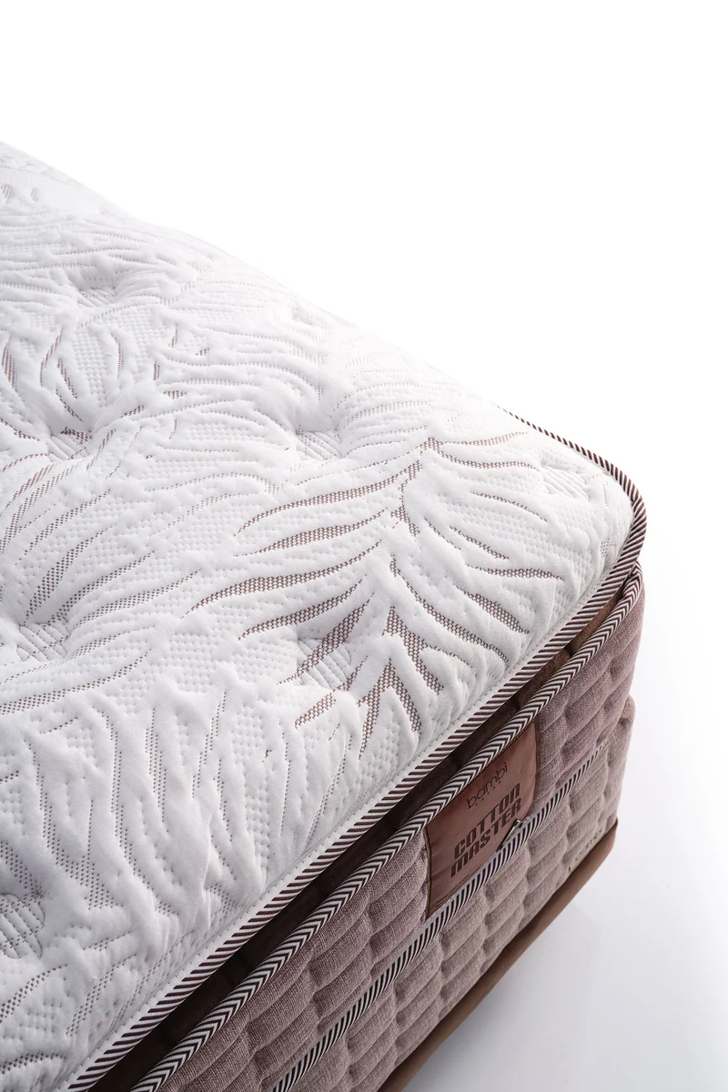 Bambi Cotton Master Boxspringbett Set Doppel-Taschenfederkern 34cm