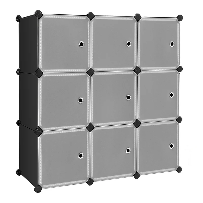 DIY-Regalsystem aus 9 Würfeln