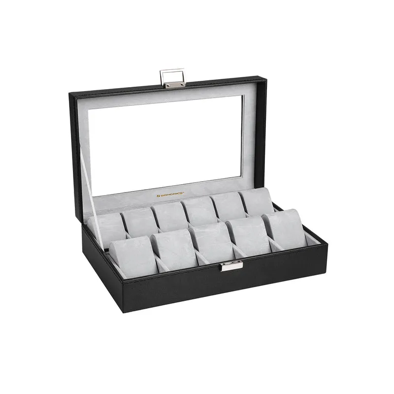 Elegante Uhrenbox für 11 Uhren