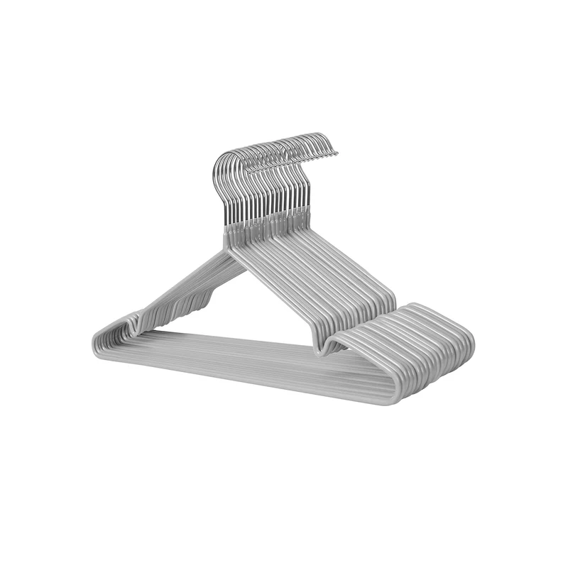 20er-Set Kleiderbügel aus Metall