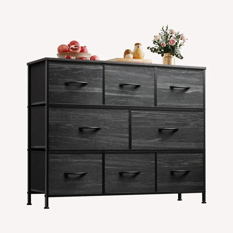 WLIVE Minimalist 8-Drawer Large Storage Fabric Dresser