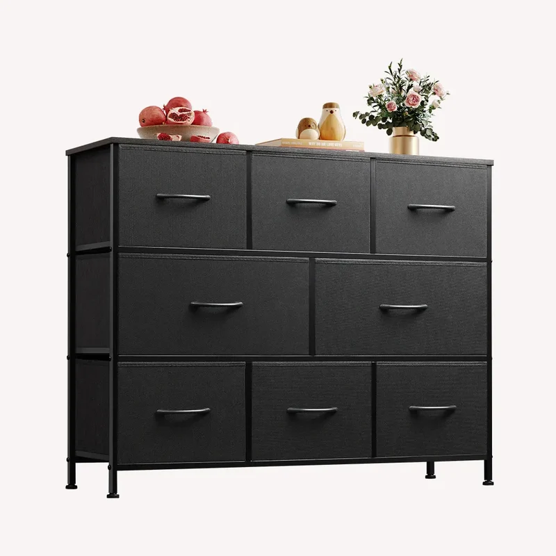 WLIVE Minimalist 8-Drawer Large Storage Fabric Dresser
