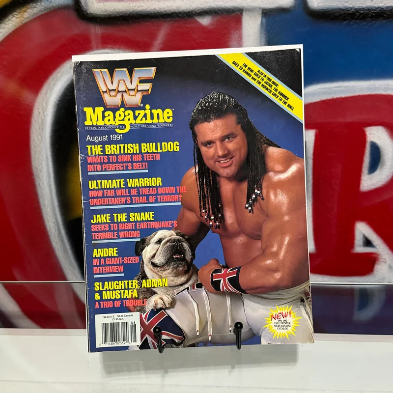 WWF August 1991 British Bulldog Davey Boy Smith