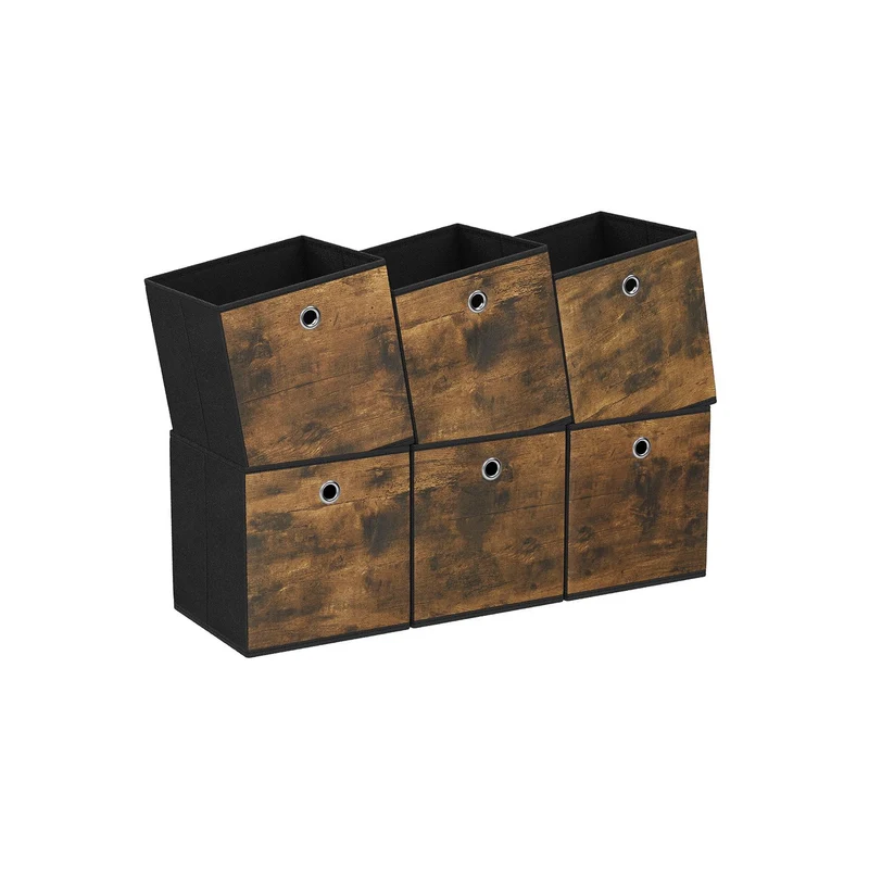 Aufbewahrungsbox 6er Set für Würfelregal