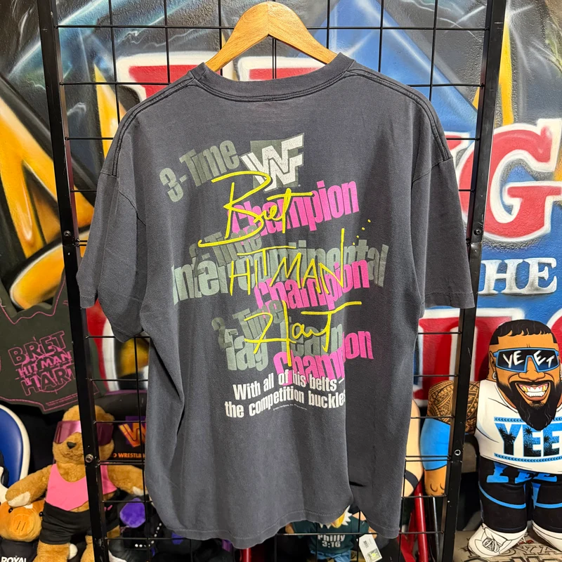 1995 Bret Hart Belt tee