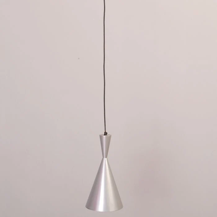 Hängeleuchte JAMIE im Industriedesign silber