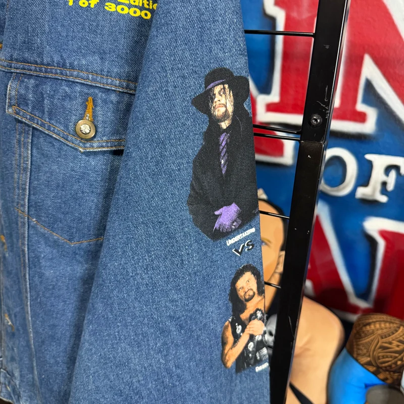 1996 Wrestlemania 12 denim jacket # 1/3000