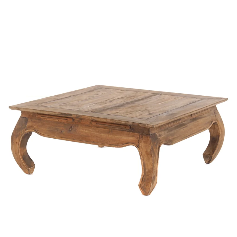 OPIUMTISCH "EAST 80" | 80x80x36 cm, Mahagoni | Beistelltisch | Farbe: 01 natur-vintage