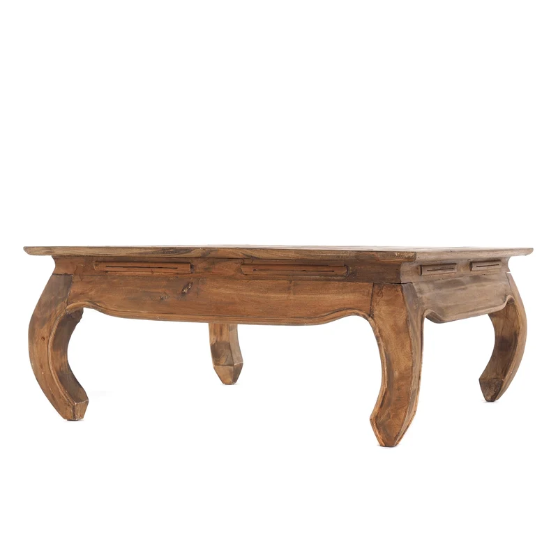 OPIUMTISCH "EAST 80" | 80x80x36 cm, Mahagoni | Beistelltisch | Farbe: 01 natur-vintage