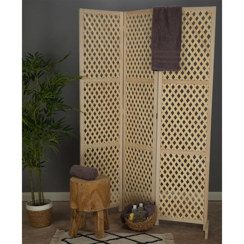 RAUMTEILER "LUMINA" | Bambus, Holz, 170 cm | Paravent | Farbe: natur