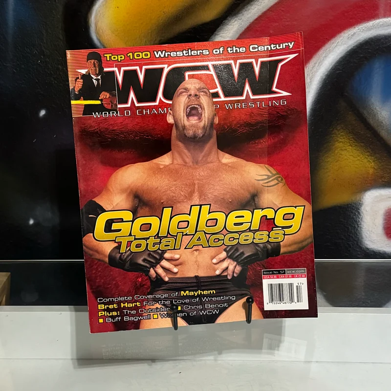 WCW Goldberg total access Magazine issue 57