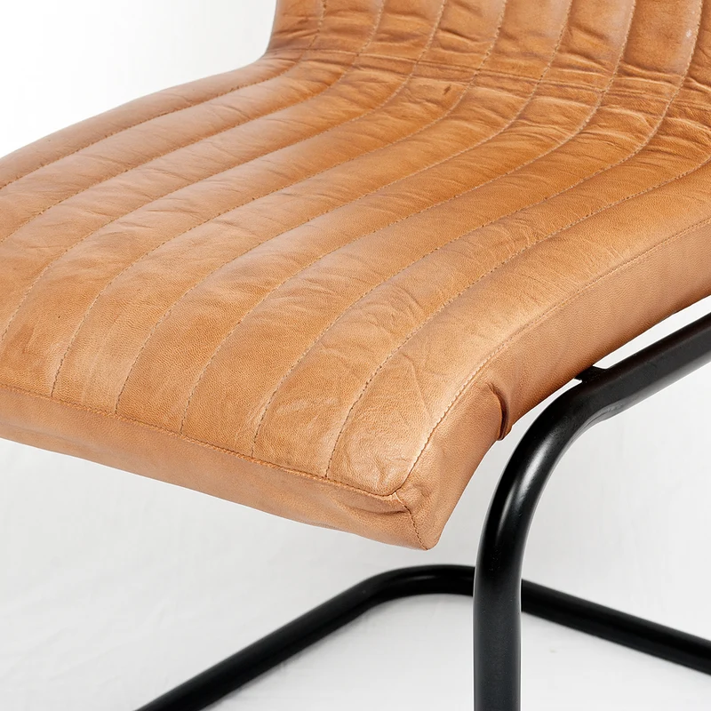 Leder Freischwinger HERO Cognac-R (Leather-E)