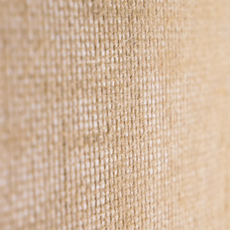 RAUMTEILER "ARCO" | Leinen, 170 cm | Paravent, Sichtschutz | Farbe: braun-natur