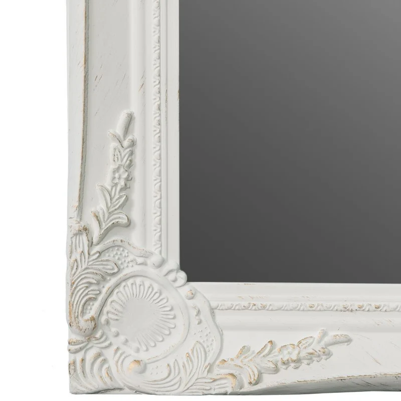 Barock Spiegel LORD antik-weiss 162x72cm Wandspiegel