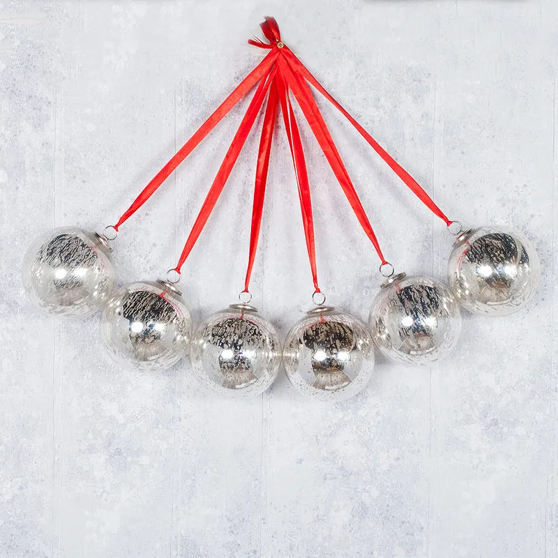 6-tlg.Set Weihnachtsbaumkugeln MIRCA Ø 12,5cm Christbaumschmuck