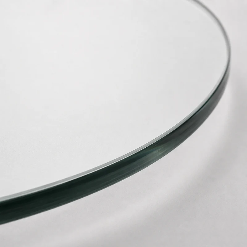 Glasplatte TERRY 60cm Rund 6mm Gehärtetes Glas