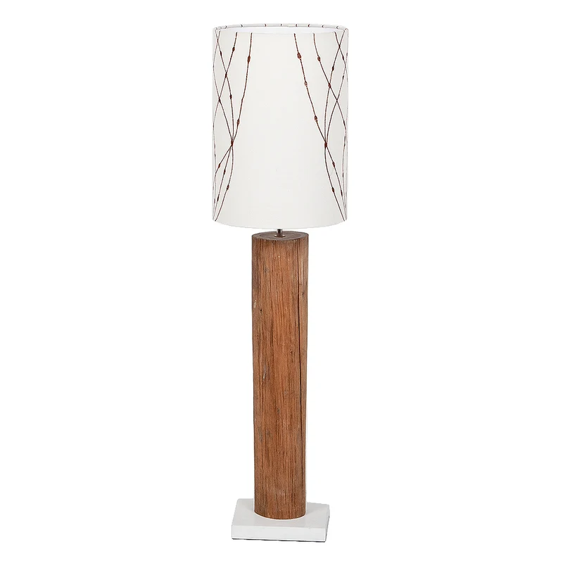 Teak Stehleuchte DELGADO ca.110cm Stehlampe