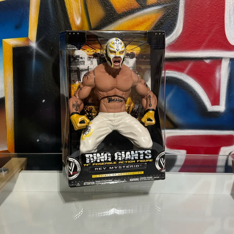 WWE Jakks Pacific Ring Giants Rey Mysterio 14"