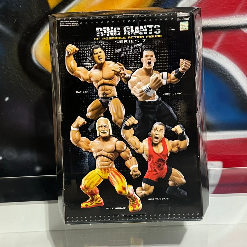 WWE Jakks Pacific Ring Giants Hulk Hogan 14"