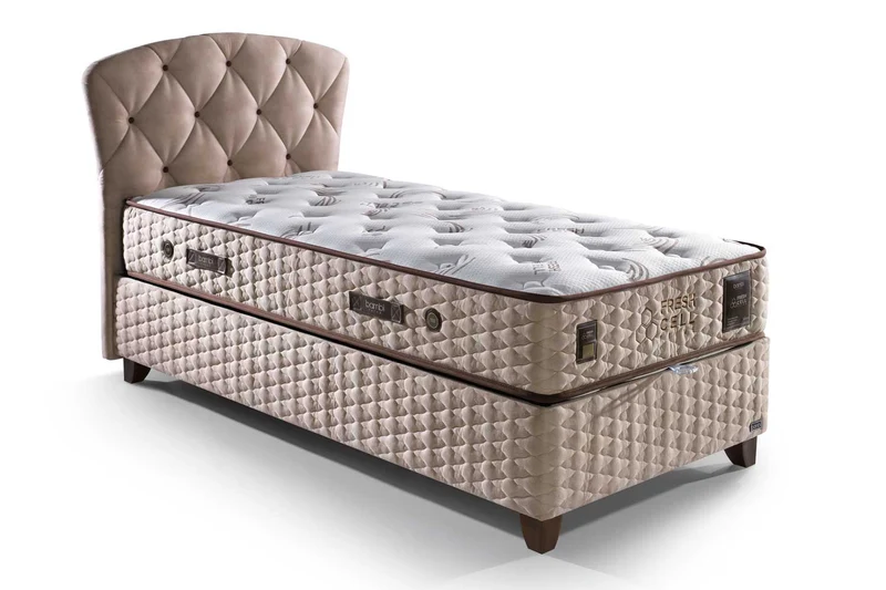 Bambi Freshcell Prime Boxspringbett-Set H3 Nanotechnologie Wendematratze