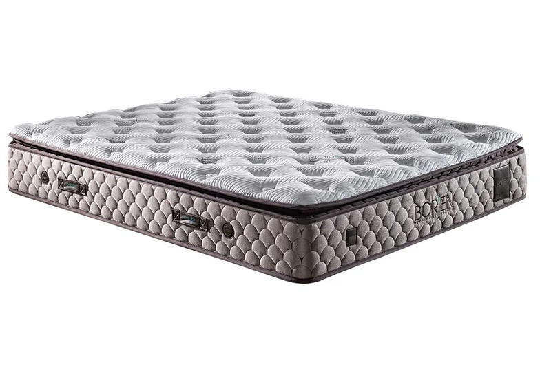Bambi Borjen Boxspringbett Set H3 Bettkästen Taschenfederkern 33cm