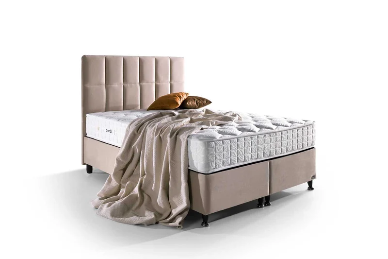 Bambi Golden Prime Boxspringbett-Set Bonell-Federkern Wendematratze 26cm H3