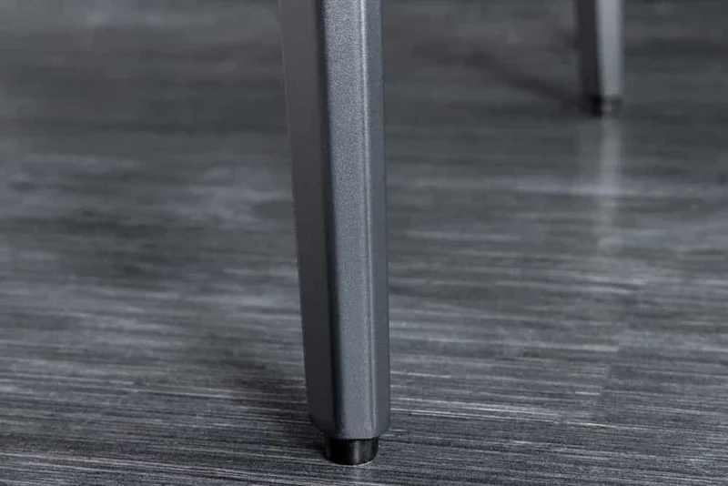 Eleganter Esstisch VENEZIA 160cm weiss-schwarz Marmor-Optik Keramik