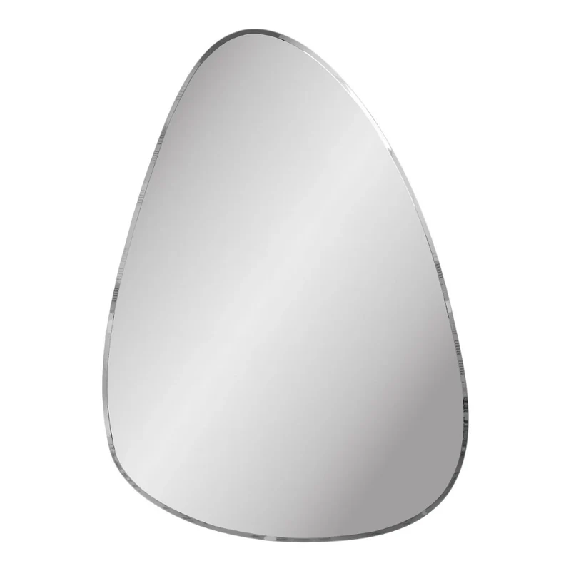 Spiegel IOWA 100cm organischer Wandspiegel facettierter Kante