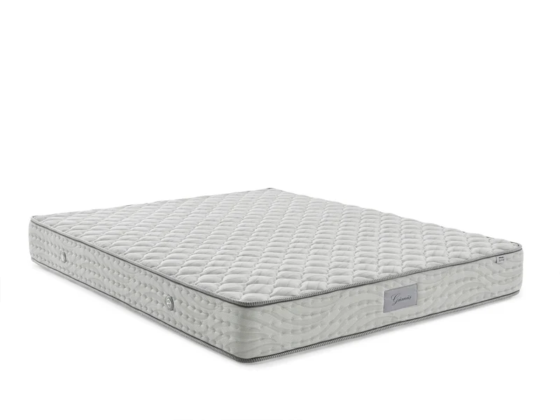 Silber Meridian Boxspringbett Set inkl. Matratze – Bonell-Federkern für Maximale Hygiene, Komfort & Langlebigkeit