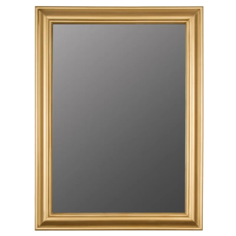 Vintage Spiegel FONDA Gold-Antik 82x62cm Facettenschliff